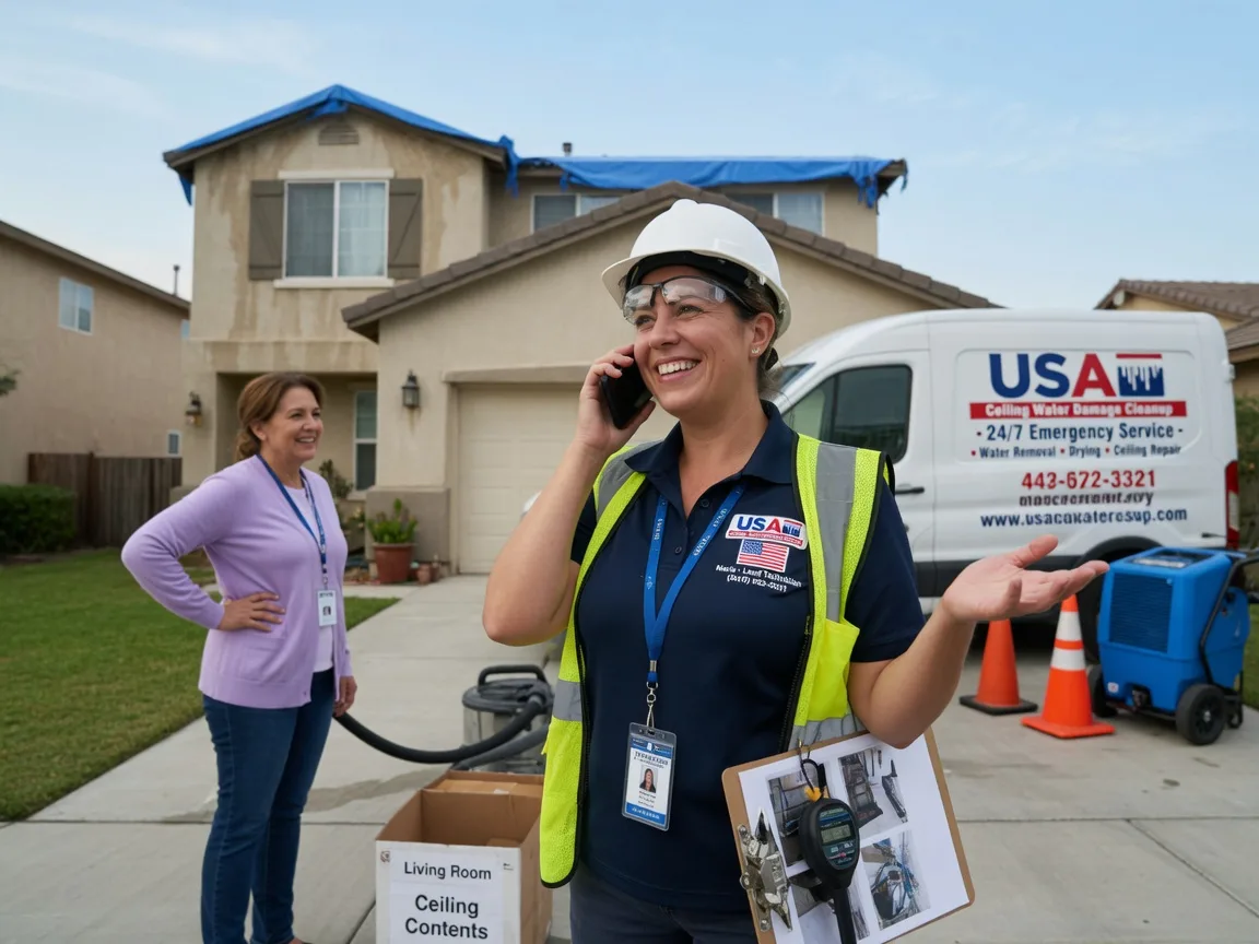 Ceiling Water Damage Restoration Brookston, TX FAQs